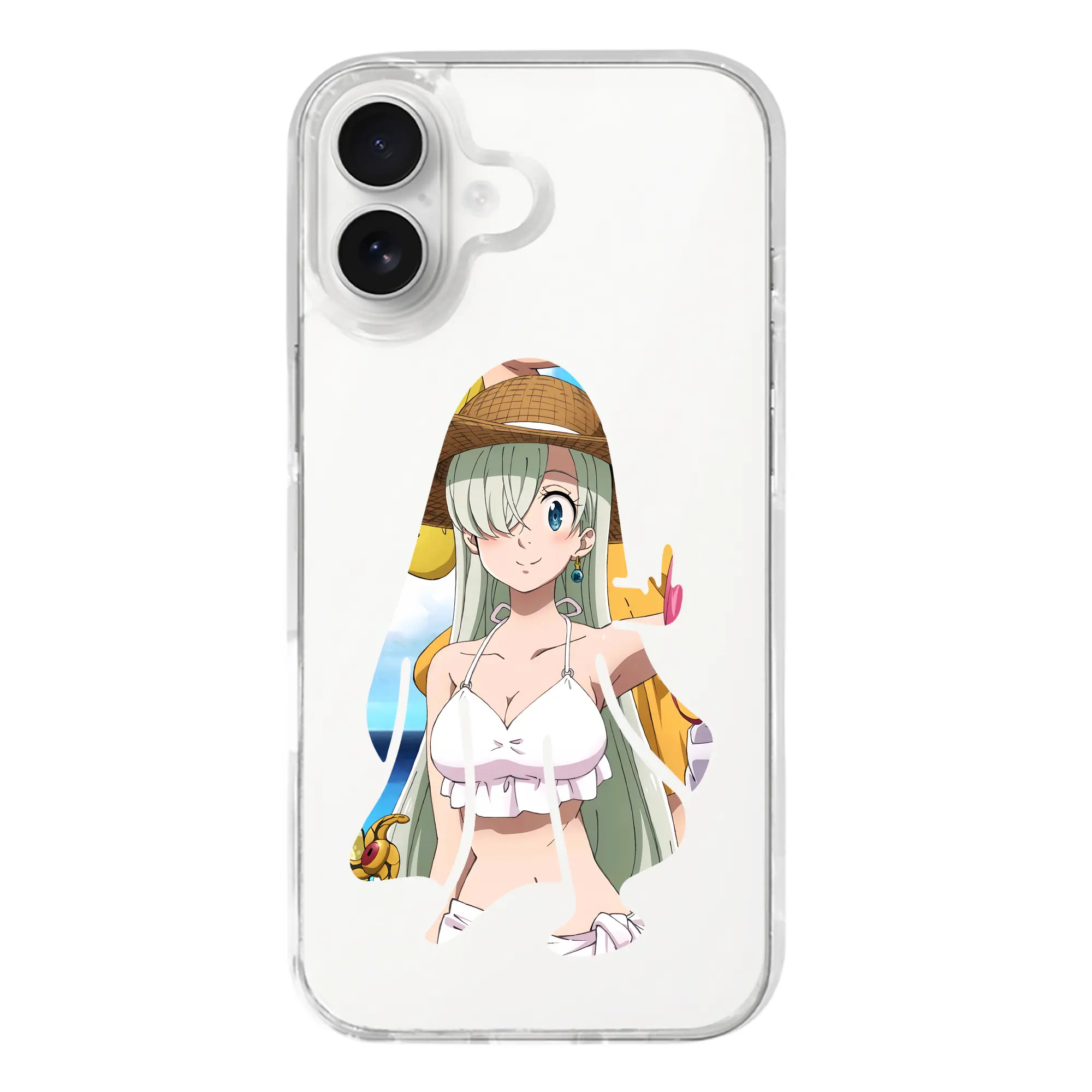 七つの大罪 グッズ エリザベス - iPhone 17シリーズ 透明スマホケース – 薄型・耐衝撃・精密フィット保護カバー